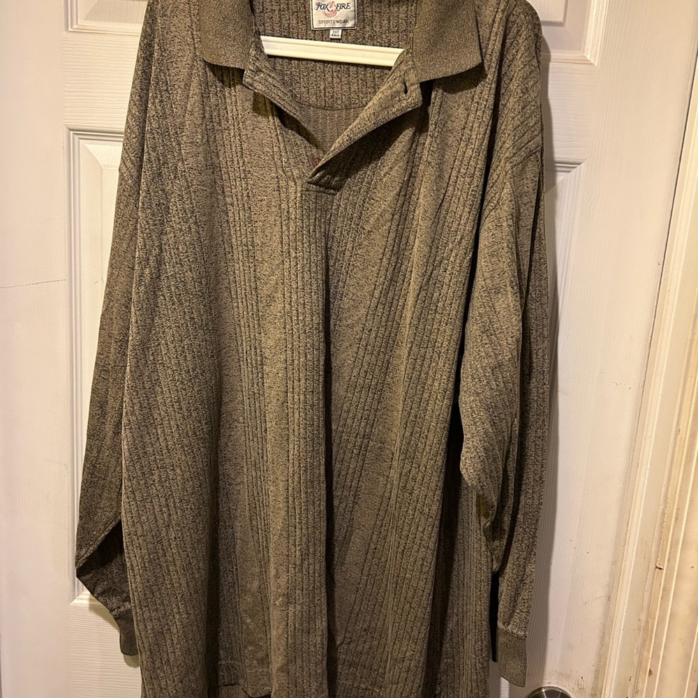 Brown Long Sleeve Shirt